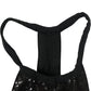 Black Halter Neck Sequin Maxi Dress Women's Evening Wear UK8