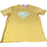 Mountain Warehouse Explore The Outdoors Men's T-Shirt Size M Cotton Yellow