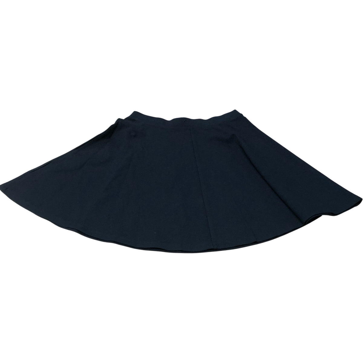 River Island Black Skater Skirt UK10 Women's Stretchy Viscose Blend Comfortable