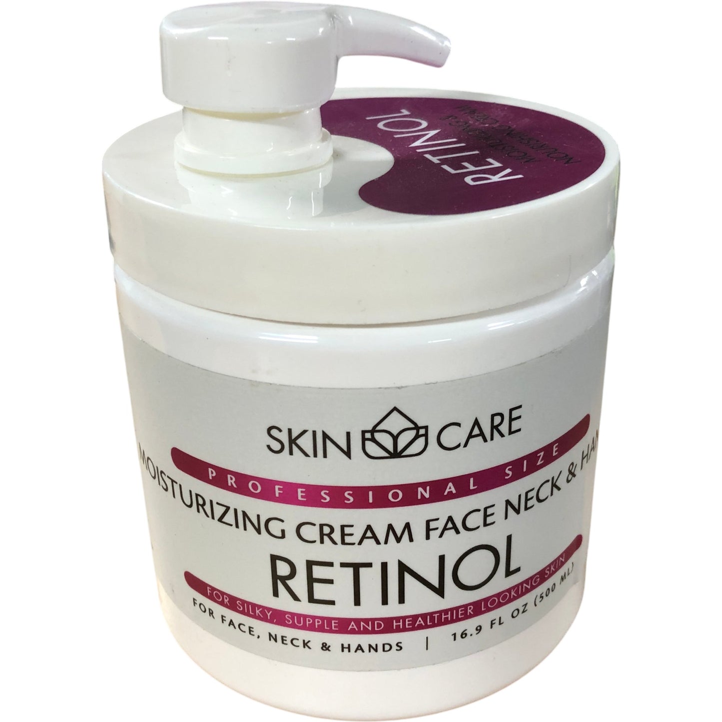 SKIN CARE Retinol Moisturizing Cream for Face Neck Hands Professional Size