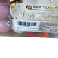 Sea Team 87 Pieces Christmas Tree Decorations Pink Assorted Ornaments Set