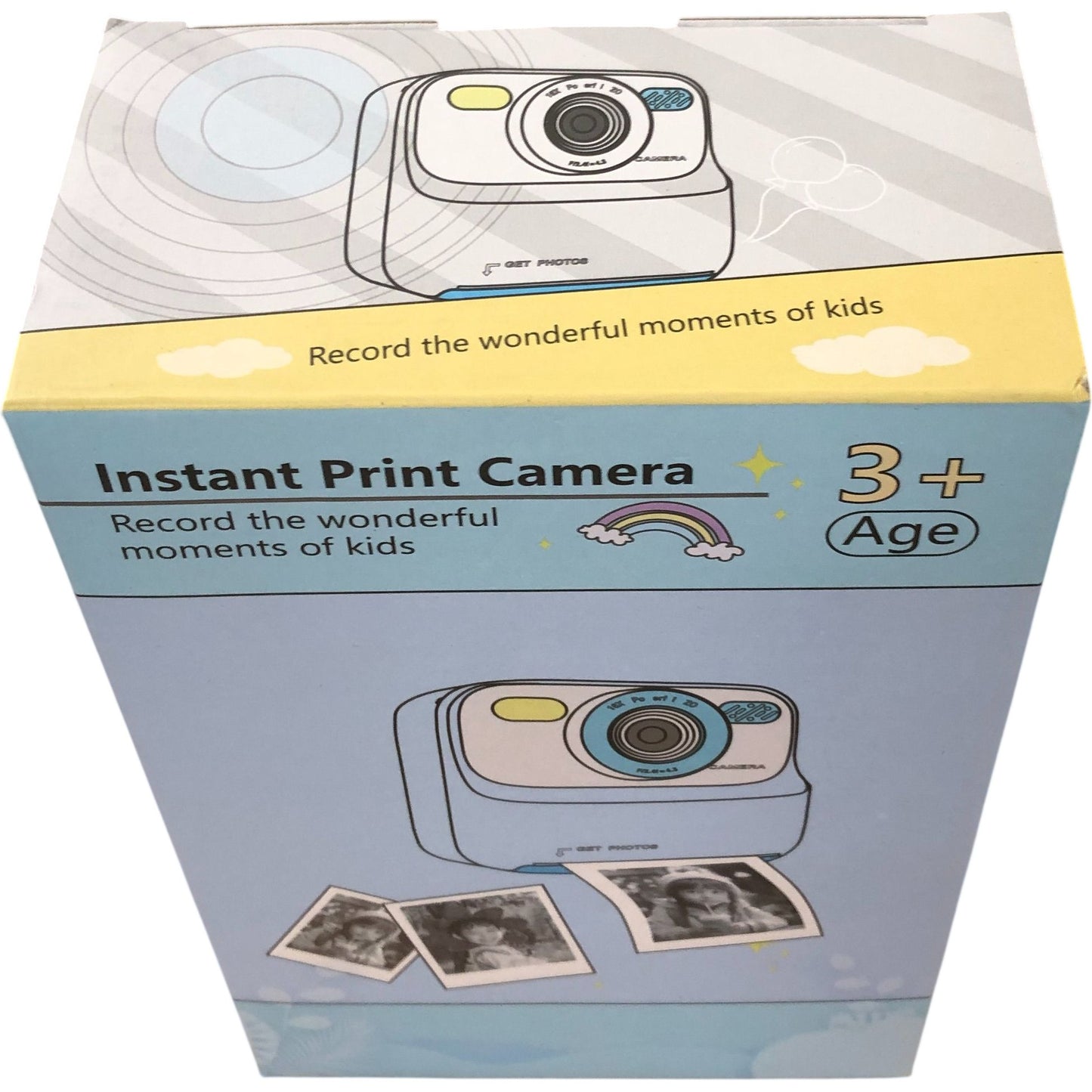 Instant Print Camera For Kids 1080P Video 32GB With Accessories Pink