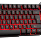 Rii Gaming Keyboard RK100 Light Up Keyboard Mechanical Keyboard Red/Purple/Blue