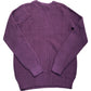 Crew Clothing Company Ribbed Burgundy Sweater
