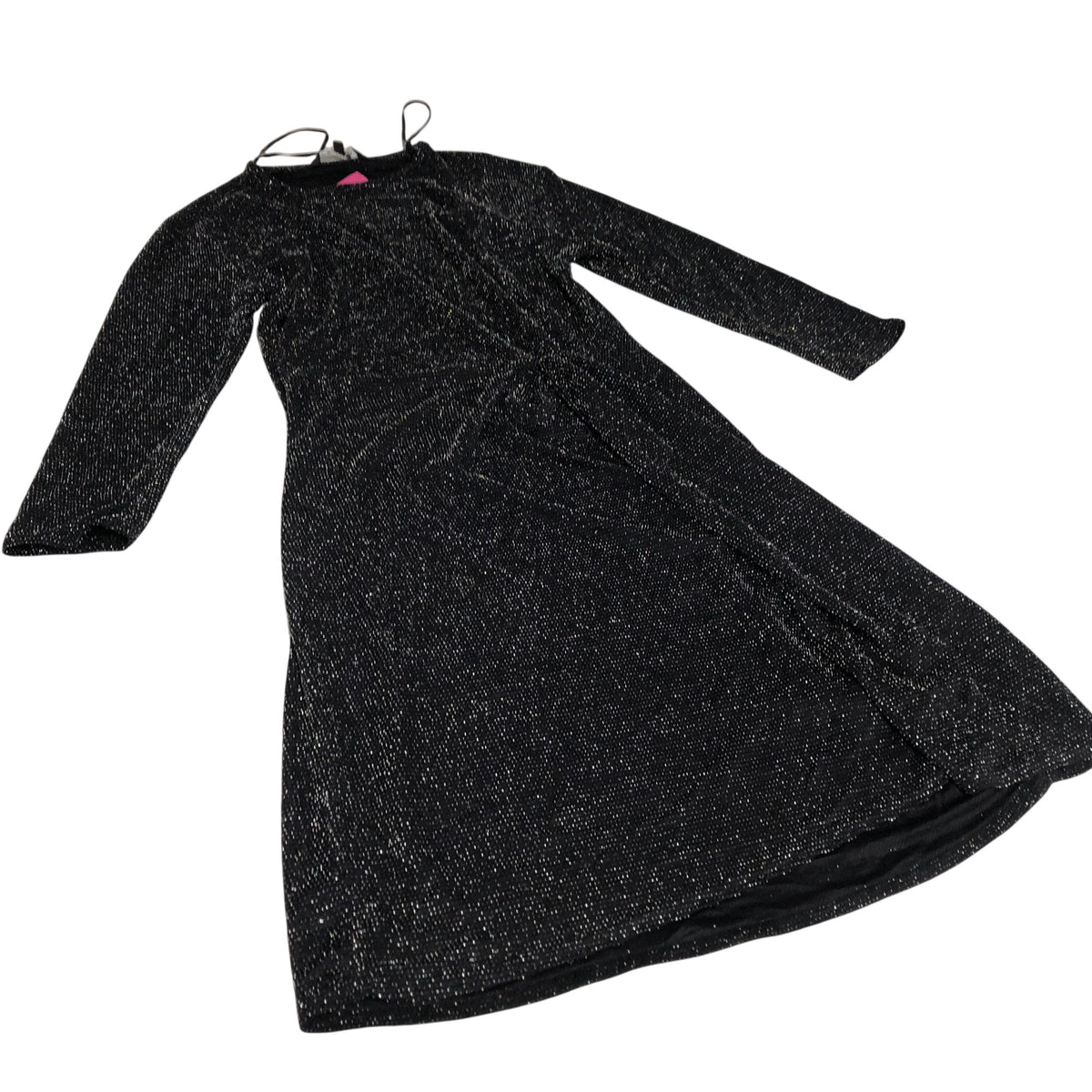 Long Sleeve Shimmer Dress UK8 Women's Party Dress Jersey