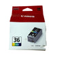 Canon CLI36 Color Ink Cartridge Genuine 12ml Compatible For Mini260 iP100 iP110