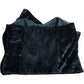 Hutch Women’s Black Strapless Velvet Bow Top - Size Medium