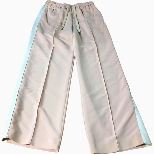 Branded Stylish Casual Trousers Women's Light Pink Elasticated Waisted UK12
