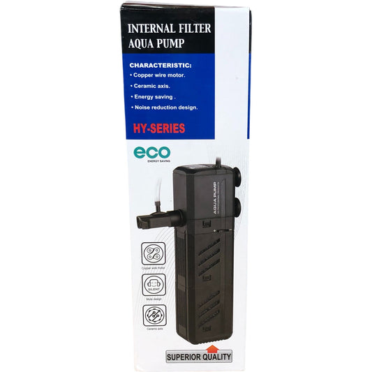 HY-Series Internal Filter Aqua Pump Energy Saving 1200L/H Noise Reduction