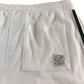 River Island Men's White Stretch Stripe Shorts UK S Pocket