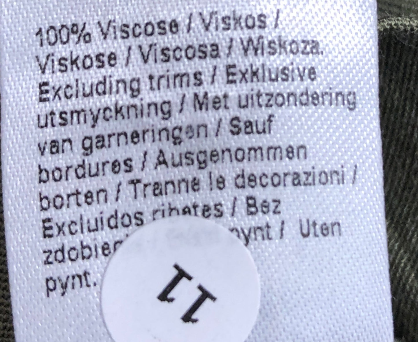 River Island Hayashina Boys Shirt Size 9 10 Years Green Tigers Print