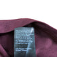 River Island Burgundy Shell Trim Drape Top - Size L