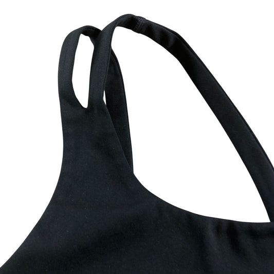 Girlfriend Collective Uma One Shoulder Bra Black XS Women's Activewear