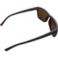 Tianyesy Sunglasses 3535 6281B 143 Unisex Brown Polarized UV Protection