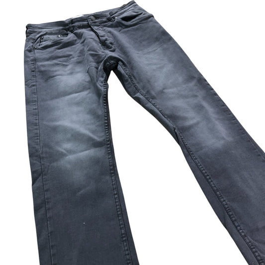 Onfire Grey Slim Fit Jeans Men's Stretch Cotton Comfortable Style W32 L32