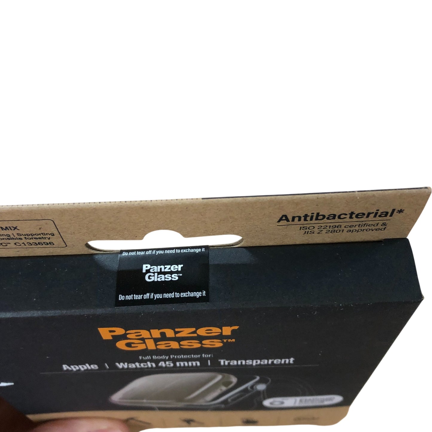 Panzer Glass Full Body Protector Apple Watch 45mm Transparent Antibacterial