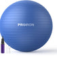 Proiron Yoga Ball 75cm Blue Ideal For Core Strengthening Burst Resistant
