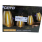 FGRYB ST38 String Lights 100FT 50 Bulbs 3 Spare Waterproof Garden Lighting
