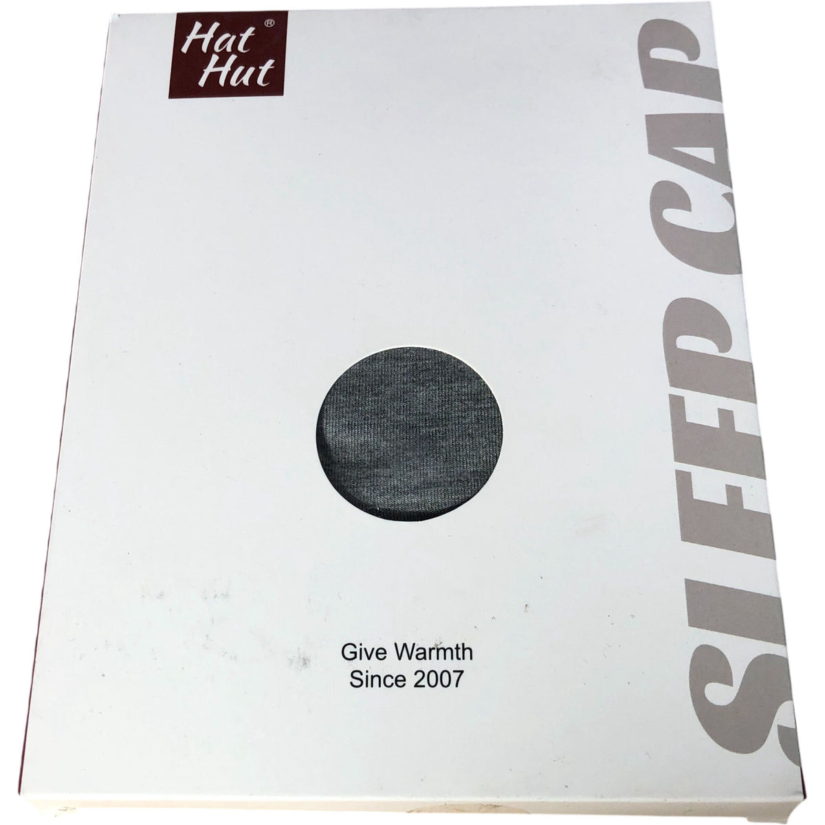 Hat Hut Adjustable Sleep Cap One Size Fits Most Light Grey Soft Satin