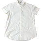 Fluid Short Sleeve Shirt M Men's Casual White Cotton Blend