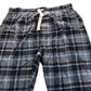 John Rocha Men's Loungewear Trousers  Blue Checked Soft Cotton Nightwear XL