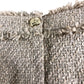 River Island Women's Size 16 Tweed Shorts with Gold Buttons