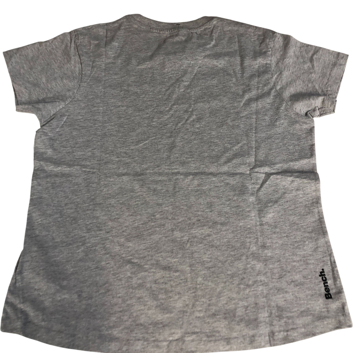 Bench Grey T-Shirt Size 16 Women's Cotton Casual Top Short Sleeve