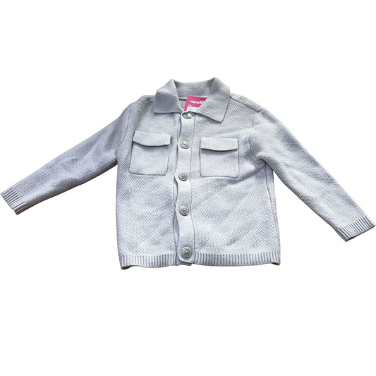Mountain Warehouse Cardigan Size 2-3 Years Kids Grey Button Front with Pockets