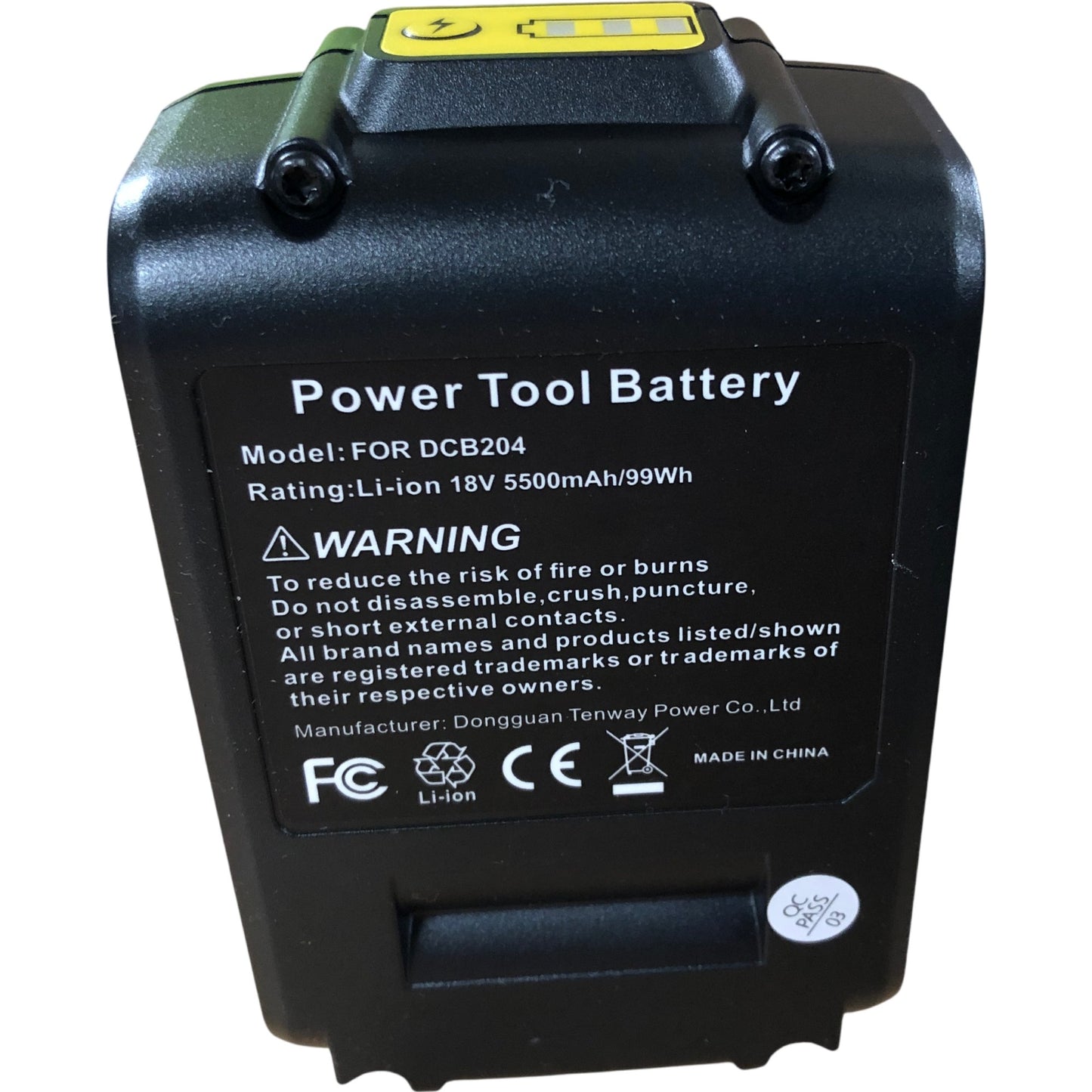 LABTECH DCB102 Jobsite Charging Station For 18V Lithium Ion Power Tool Batteries