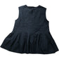 River Island Studios Black Pleated Top Size 8 Women's Sleeveless Stylish