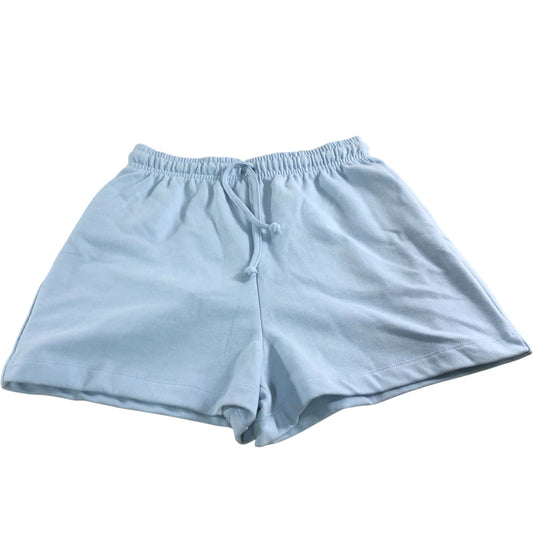 River Island Women's Blue Casual Shorts UK S Elastic Waist Drawstring