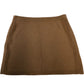 River Island Women's Camel Knitted Skirt Size L Stylish Warm Casual Wear