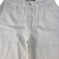 Baukjen Wide Leg Trousers Women's White Organic Cotton Blend Casual Size 10