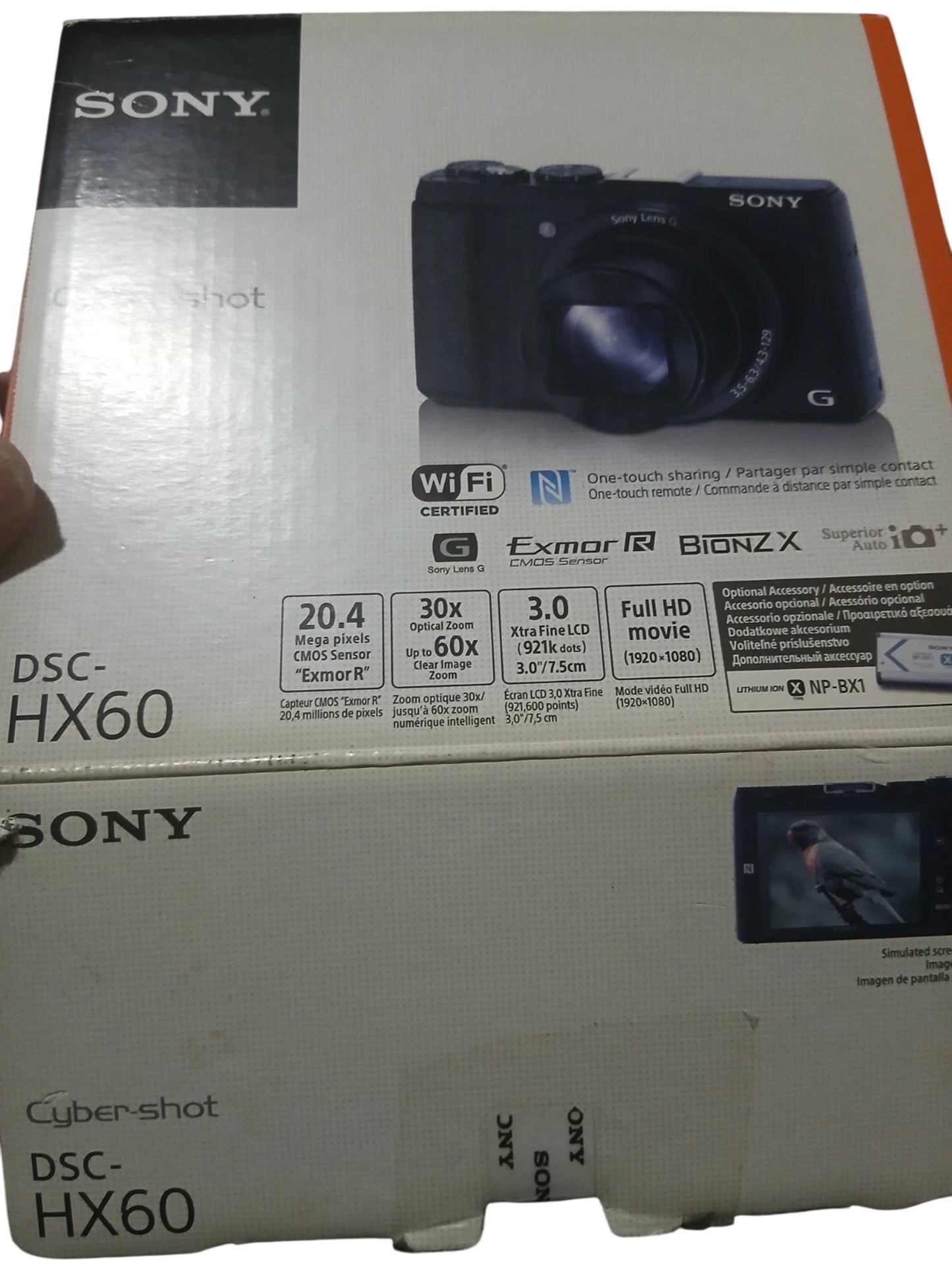 Sony Cyber-shot DSC-HX60 20.4MP Digital Camera with 30x Optical Zoom WiFi