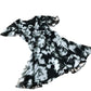 River Island Women's Dress Black White Floral Pattern Short Sleeve UK8