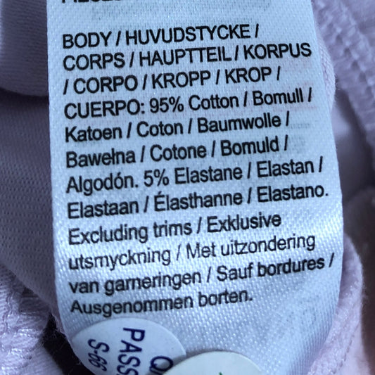 River Island Mini Baby Leggings 9 12 Months Casual Ecru Heart Design