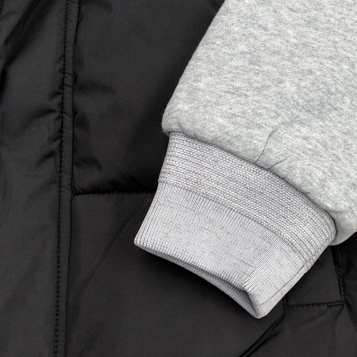 River Island Kids Puffer Hooded Gilet Jacket Black/Grey