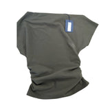 New River Island XS Women's Olive Green Short Sleeve Top T-Shirt Casual Wear