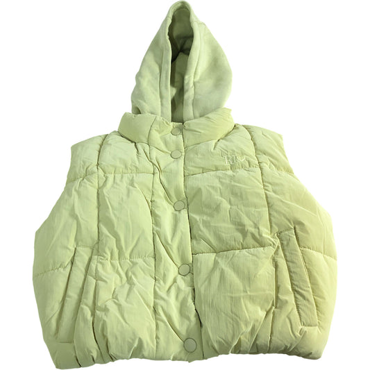 River Island Hooded Padded Gilet 7-8 Years Women's Yellow