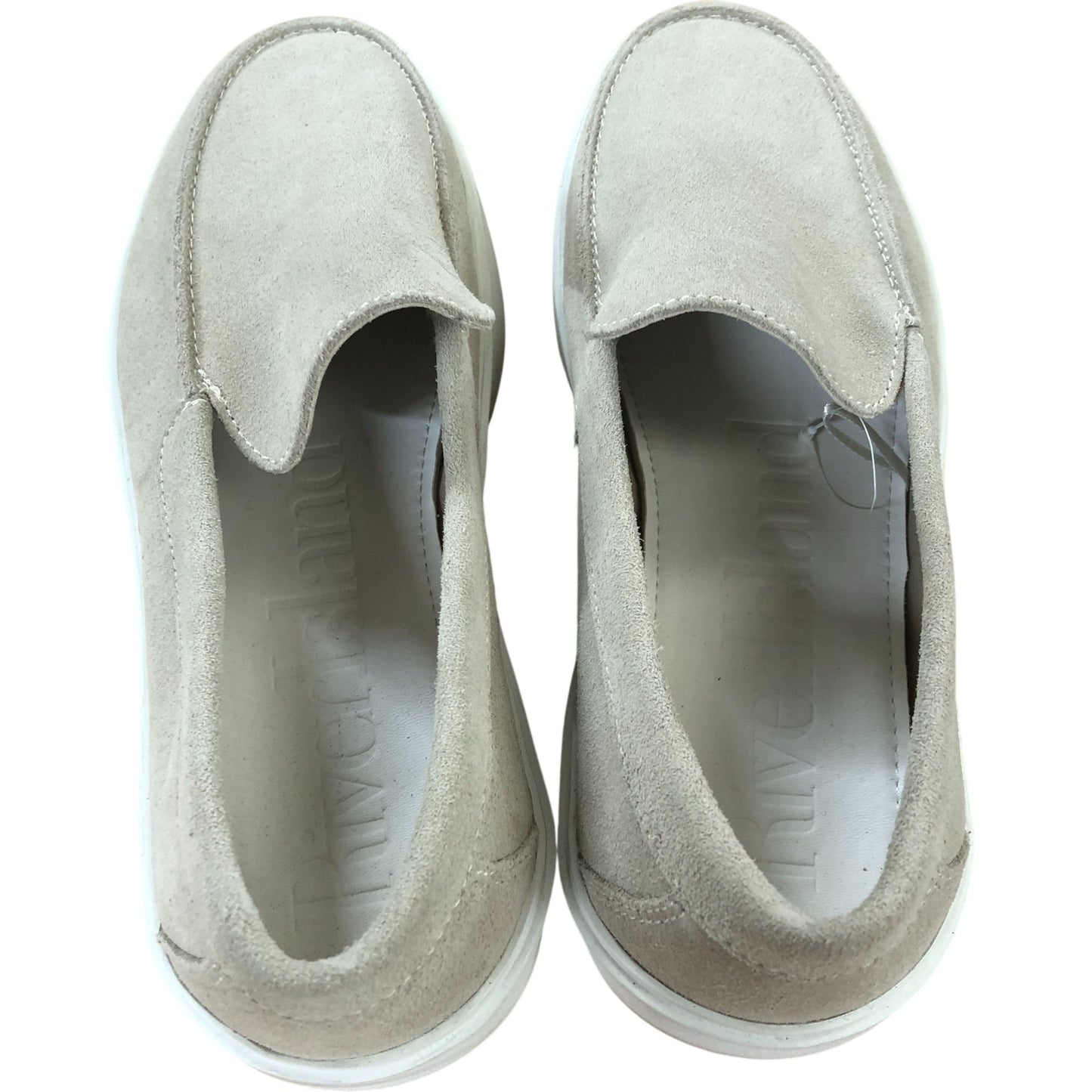 River Island Slip On Shoes UK6 Men's Beige Suede Casual Footwear