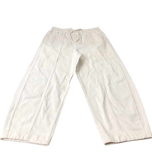Women's Casual Cream Trousers UK6