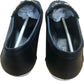 MecKiss Loafers UK4.5 Women's Comfy Flats Black With Gold Detail M1354 V2
