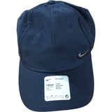 NIKE Heritage86 Baseball Cap 1 Size Kids Youth Navy Blue Adjustable
