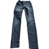 Women's Slim Fit Black Jeans UK Size 8L Stretch Comfortable Style