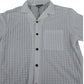 River Island White Short Sleeve Shirt UK L Men's Casual Lightweight Fashion