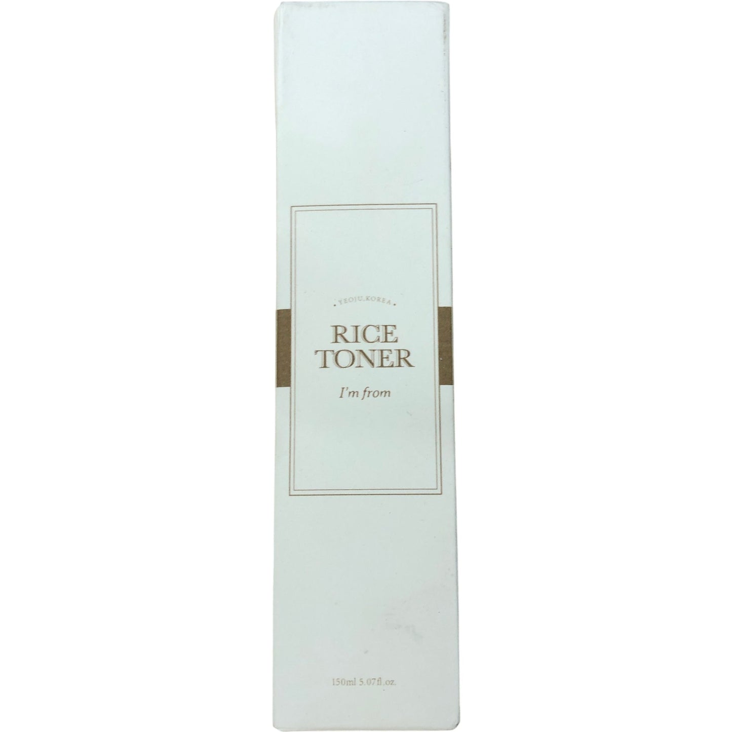 I'M From Rice Toner 150ml Vegan Hydrating Glow Essence with Niacinamide