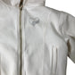 River Island Girls White Zip Hoodie Casual Cropped Stylish Design 9-10 Years