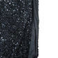 Jarlo Clement Sequined Strapless Dress Women's Black Evening Gown Size 8