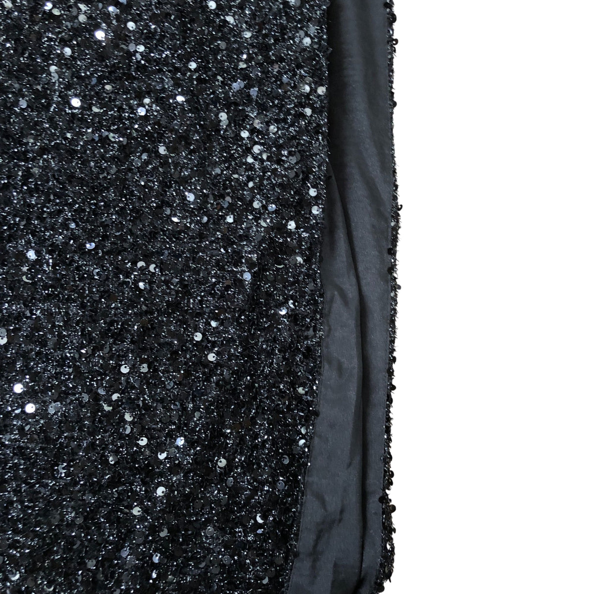 Jarlo Clement Sequined Strapless Dress Women's Black Evening Gown Size 8