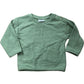 Petit Tigre Baby Outfit Set 0-3 Months Green Waffle Knit Top And Pants
